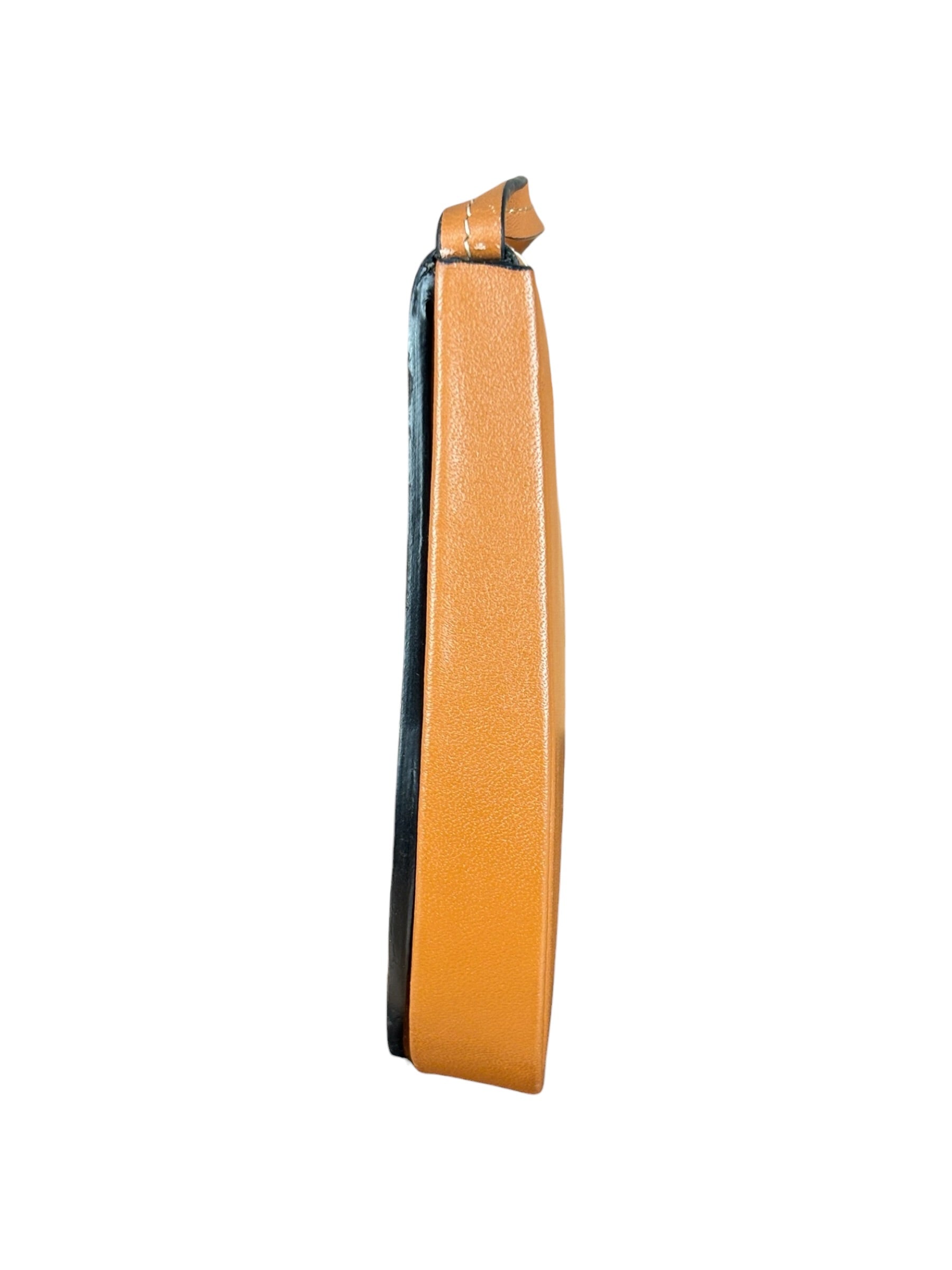 Loewe Camel Leather Heel Crossbody