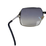 YSL Silver Square Frame Sunglasses