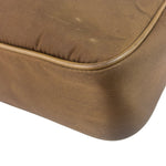 Prada Brown Nylon Pochette Shoulder Bag