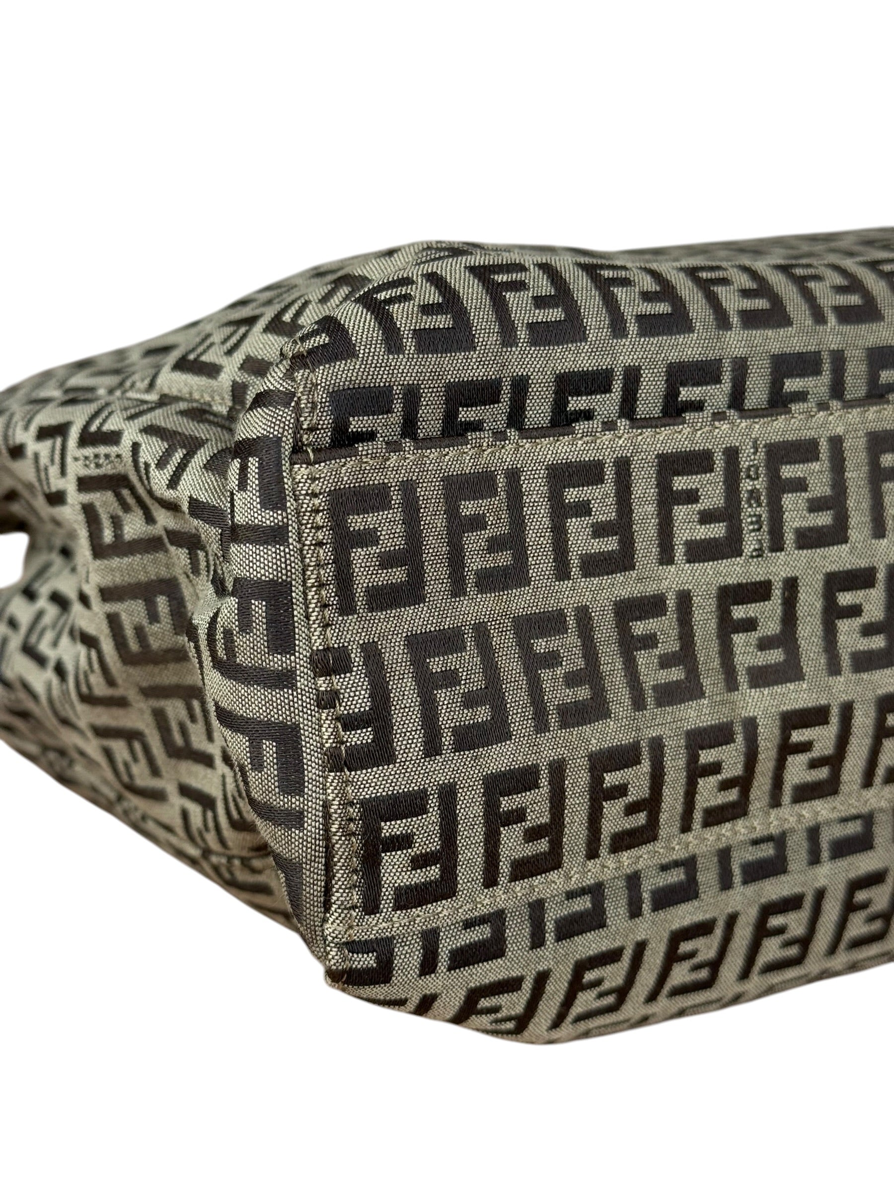 Fendi FF Canvas Top Handle Tote
