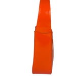 Gucci Orange Patent Leather Hobo Bag