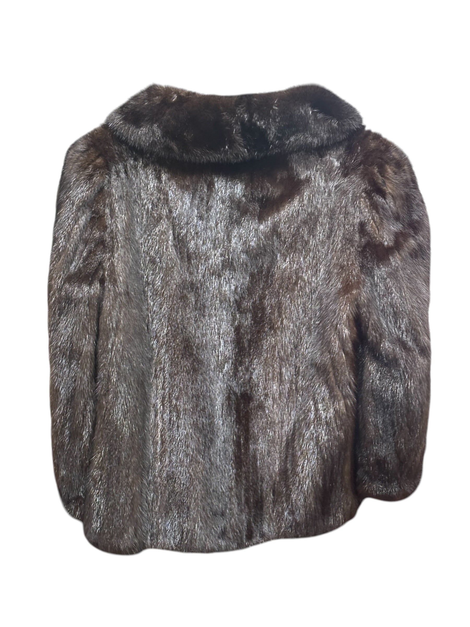 Grosvenor Canada Brown Striped Mink Fur