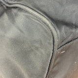 Prada Vintage Black Nylon Bowler Bag