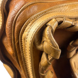 Chloe Tan Brown Leather Silverado Hobo Bag