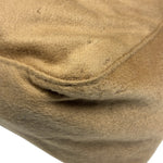 Fendi Brown Leather Trim/Wool Mamma Baguette