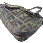 Fendi Beige/Brown Zucca Baguette
