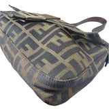 Fendi Beige/Brown Zucca Baguette