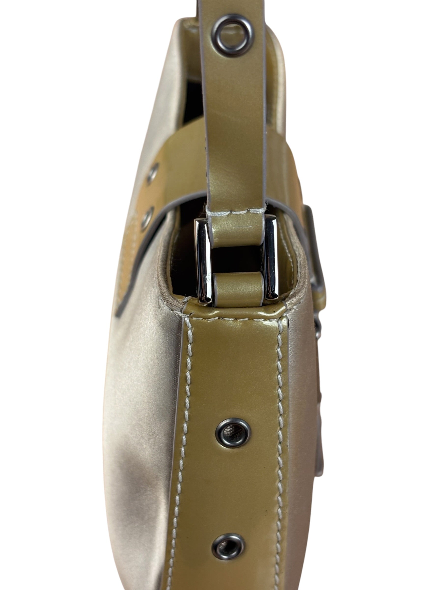 Christian Dior Mini Satin Street Hobo