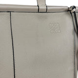 Loewe Beige Pebbled Leather Cushion Tote