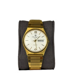 Jules Jurgensen Quartz Day Date Gold Toned Watch