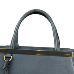 Fendi Grey Leather 2Jours Tote/Hand Bag