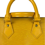 Louis Vuitton Yellow Epi Leather Speedy 25