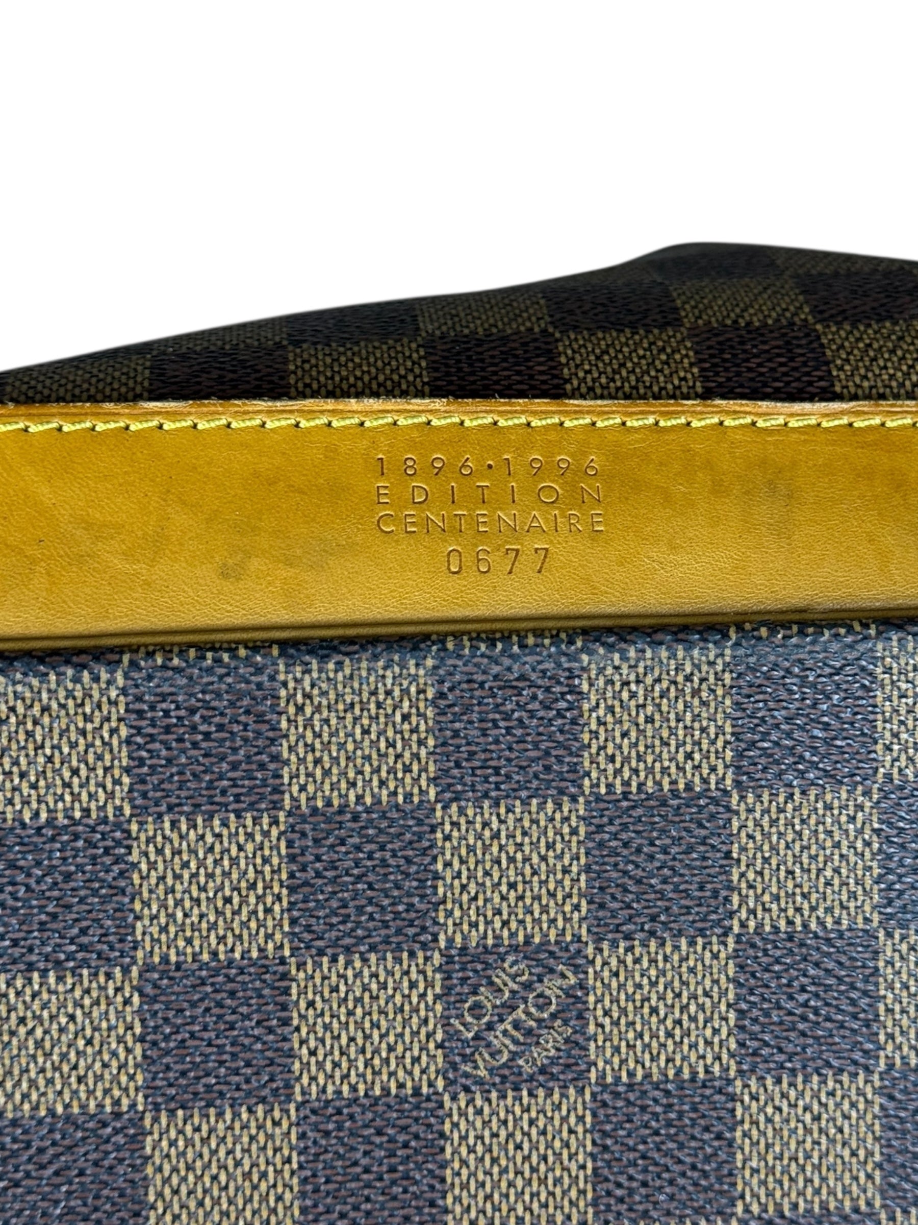 Louis Vuitton Damier Ebene Cruiser 45 Travel Bag