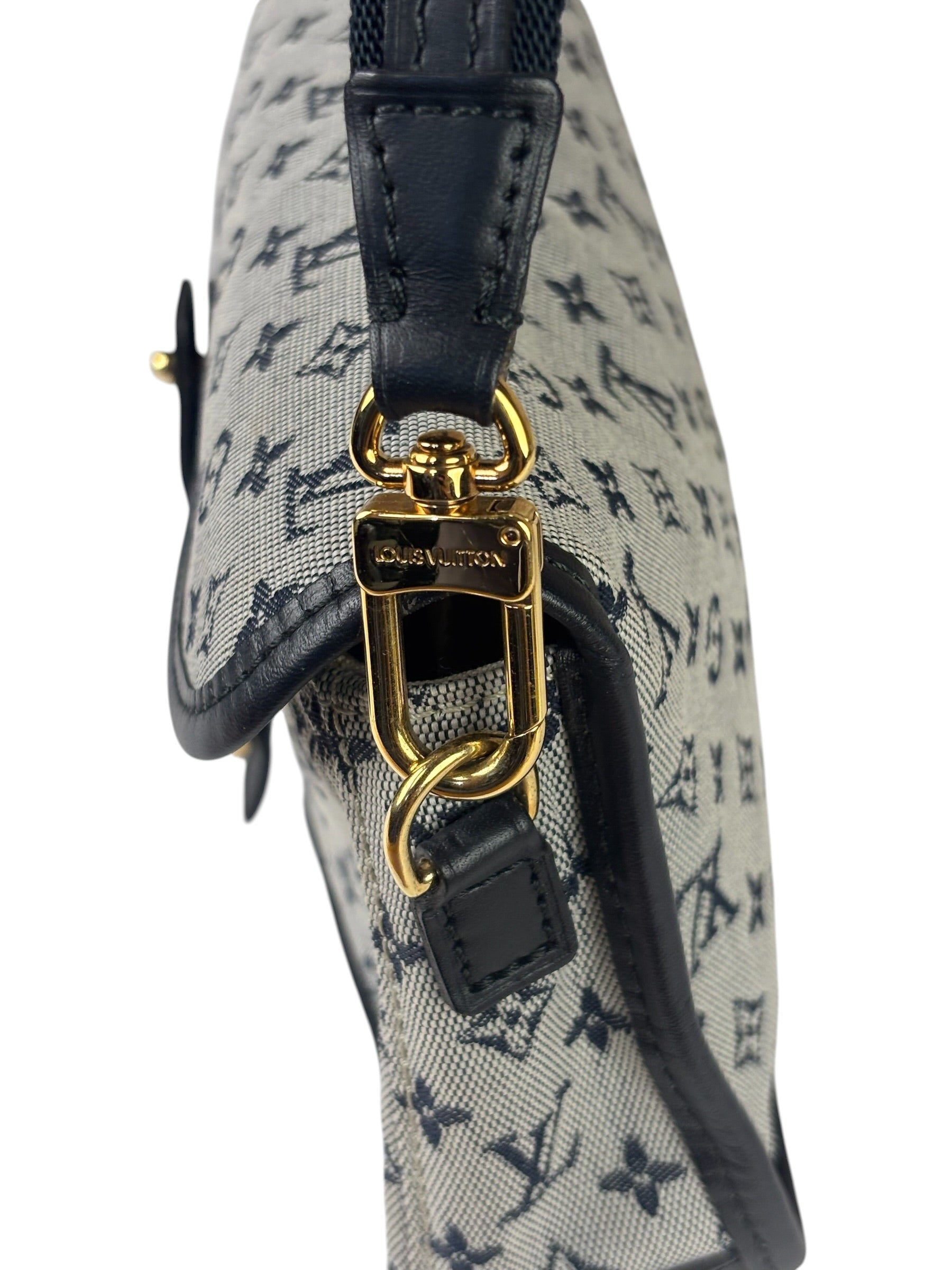 Louis Vuitton Grey/Black Monogram Marjorie Pochette