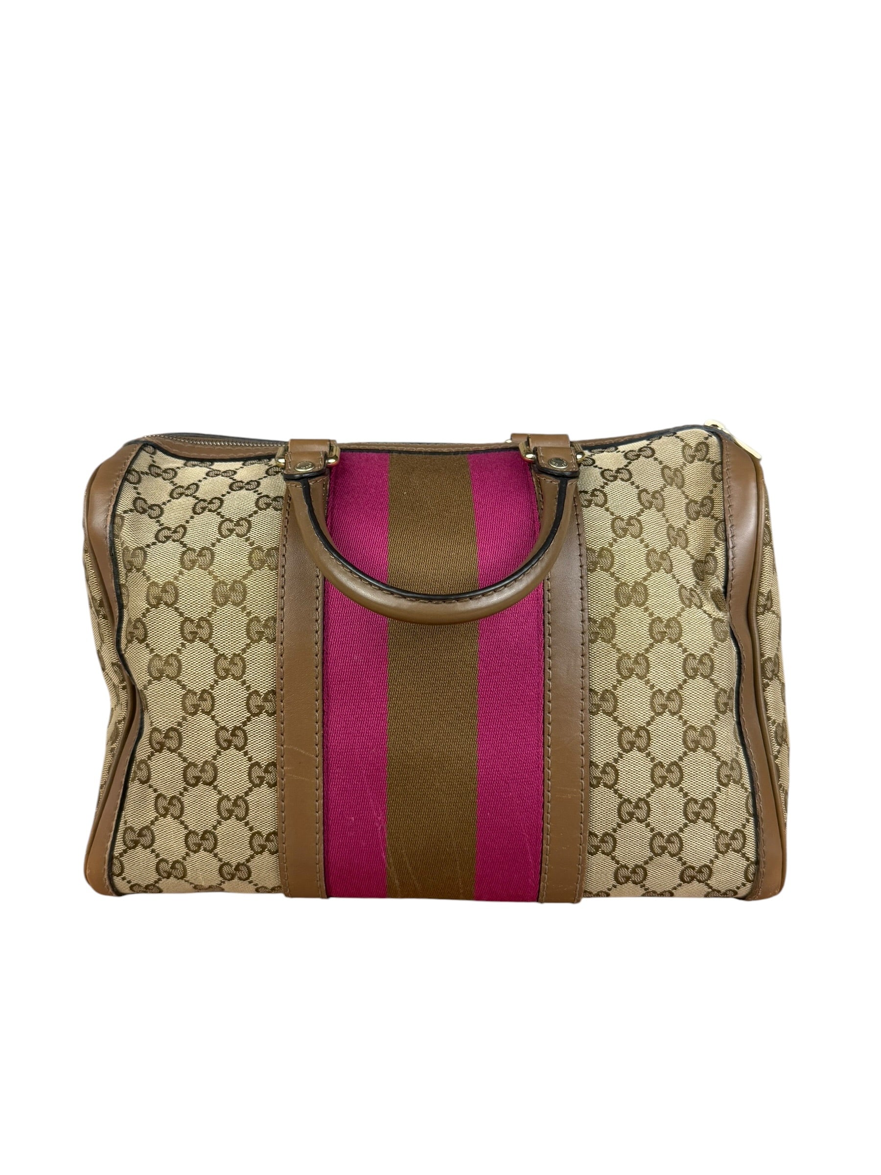 Gucci Vintage GG Web Joy Mini Boston