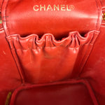 Chanel Red Caviar Vanity Cosmetic Case