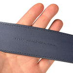 Gucci x Adidas Leather Belt Navy/Red