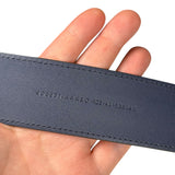 Gucci x Adidas Leather Belt Navy/Red