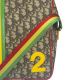 Christian Dior Brown Rasta Totter No.2 Messenger Bag
