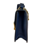 Gucci Navy Blue Sylvie Leather Crossbody Bag