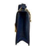 Gucci Navy Blue Sylvie Leather Crossbody Bag