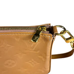 Louis Vuitton Monogram Vernis Pochette Beige