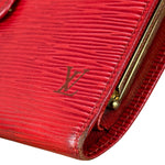 Louis Vuitton Vintage Red Epi Leather Agenda Cover Pochette