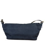 Fendi Vintage Navy Wave Buckle Pochette