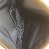 Christian Dior Vintage Denim Leather Trim  Saddle Pochette