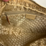 Gucci Beige Leather Vintage Hobo Bag