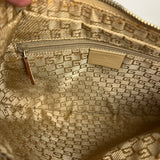 Gucci Beige Leather Vintage Hobo Bag