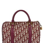 Christian Dior Red Trotter Boston Bag