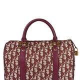 Christian Dior Red Trotter Boston Bag