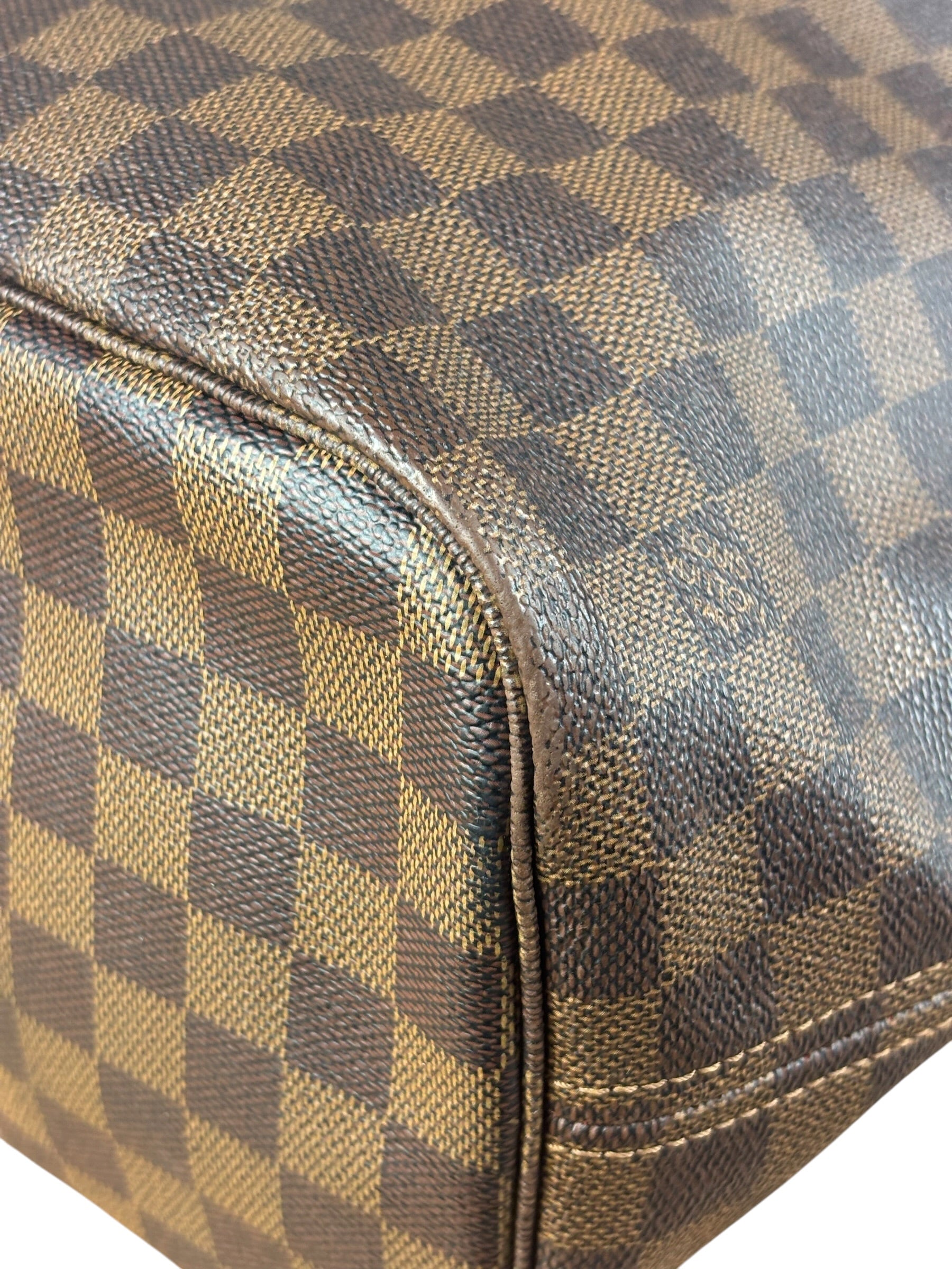 Louis Vuitton Damier Ebene Monogram Neverfull MM