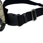 Gucci Beige/Black Leather GG Eden Belt Bag