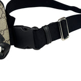 Gucci Beige/Black Leather GG Eden Belt Bag