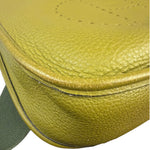Hermes Green Leather Evelyne TMP Crossbody Bag