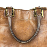 Prada Brown Leather 2Way Bag