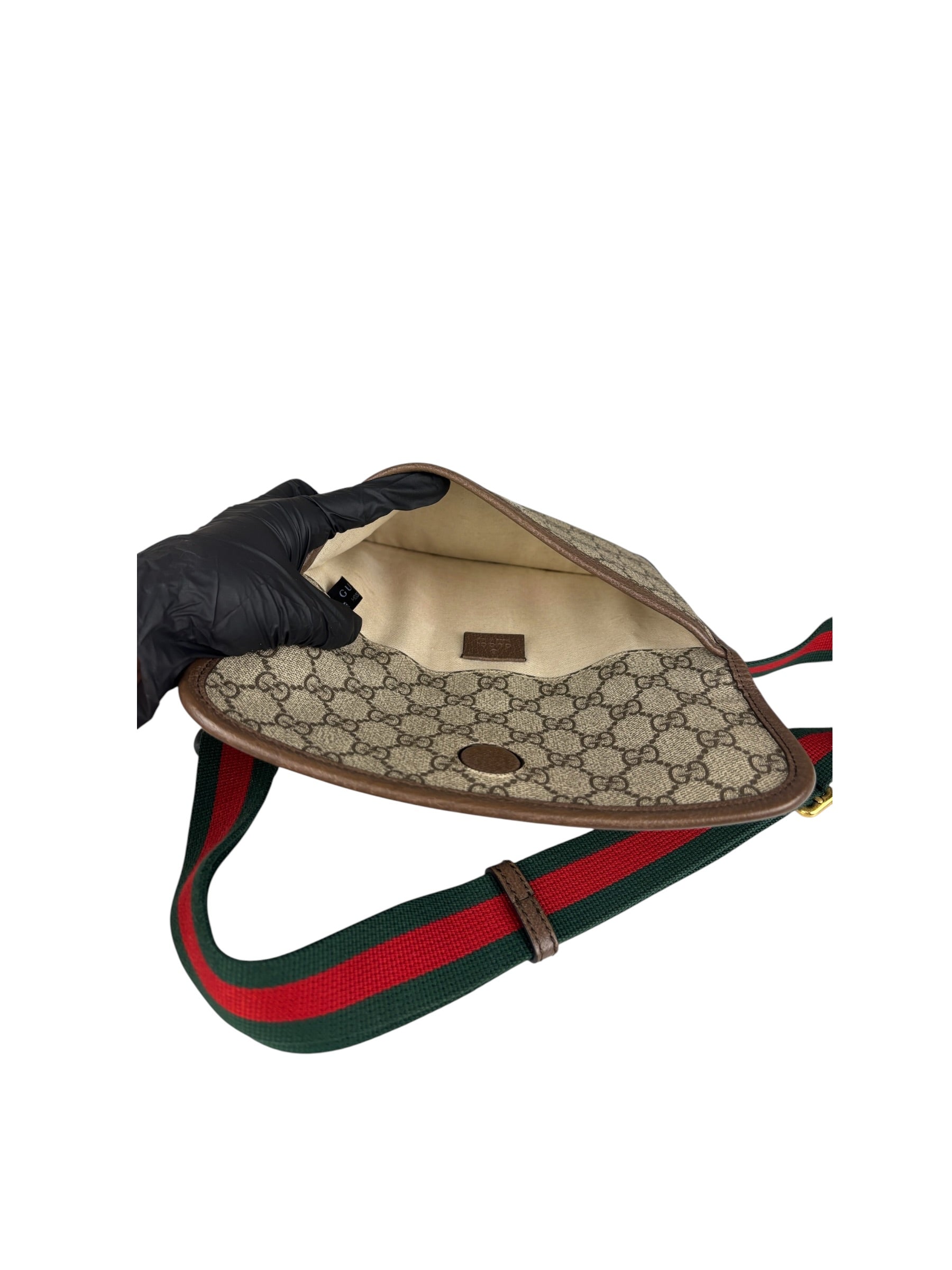 Gucci Beige GG Supreme Belt Bag