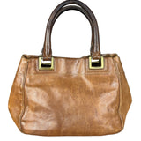 Prada Brown Leather 2Way Bag