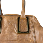 Chloé Brown Leather Ethel Tote Bag