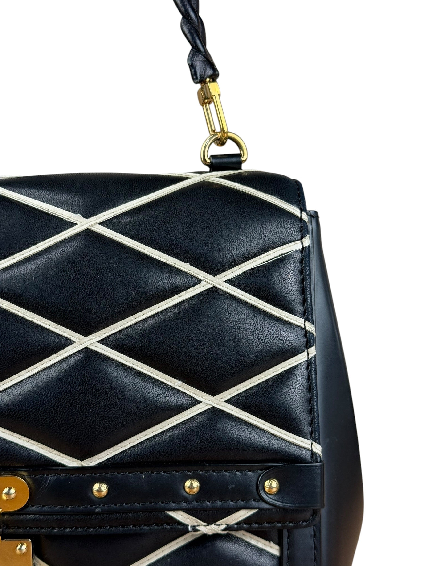 Louis Vuitton Black Malletage Quilted Shoulder Bag