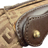 Fendi Zucca Chef Flap Shoulder Bag