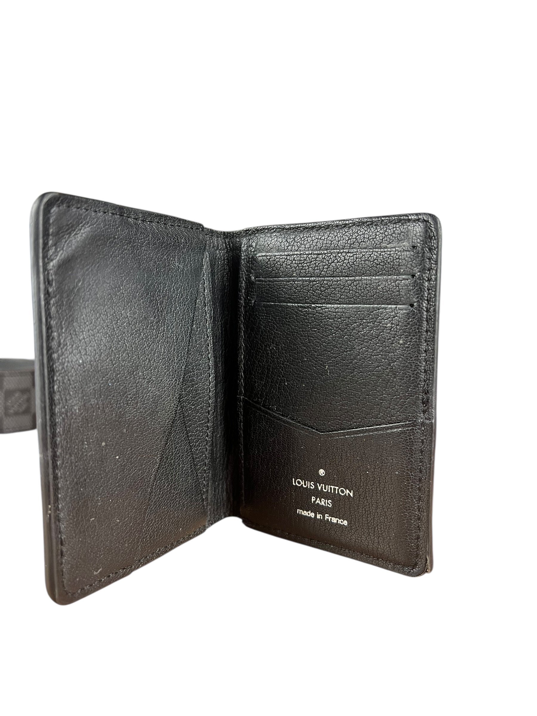 Louis Vuitton Ostrich Croc Pocket Organizer Wallet