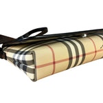 Burberrys Nova Check Flap Shoulder Bag