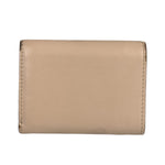 Fendi F Nude Pink Micro Trifold Wallet