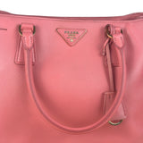 Prada Pink Galleria Saffiano Leather Tote