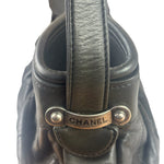 Chanel Grey Quilted Leather Tote Bag 2006