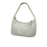 Prada Grey Nylon Re-Edition Pochette
