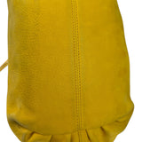 Fendi Yellow Leather Shoulder Bag